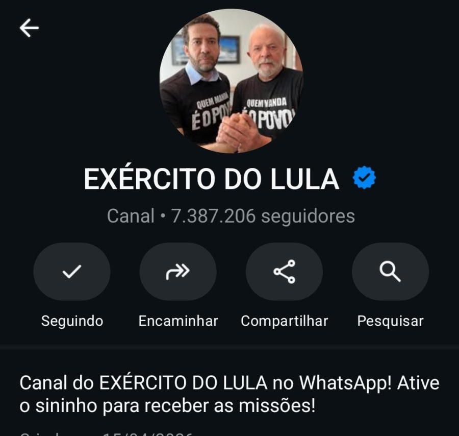TSE estuda desativar canais políticos no WhatsApp 48h antes da eleição