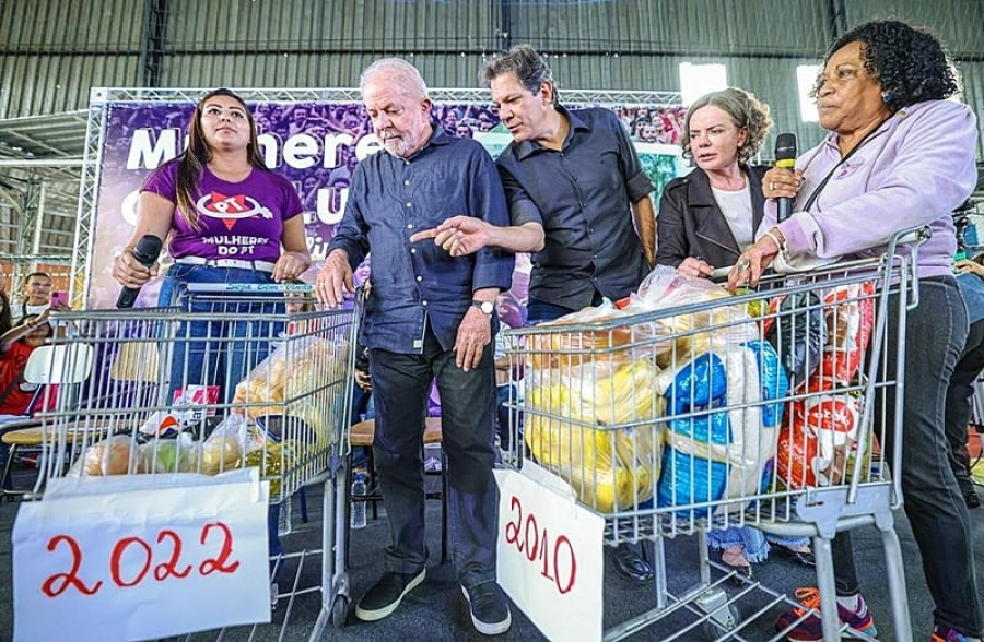 73,7% dos brasileiros acham que preços nos supermercados aumentaram com Governo Lula