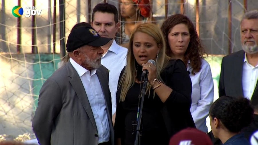 Lula dividiu palco com mulher ligada ao tráfico 