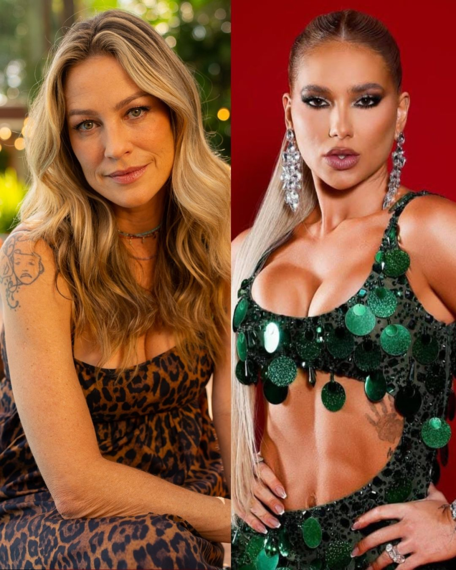  Luana Piovani reage a samba de Virgínia