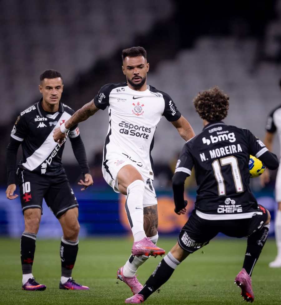 Corinthians e Vasco empatam na final da Copa do Brasil