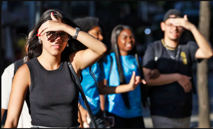 Inmet mantém alerta vermelho para onda de calor no Sudeste até esta segunda