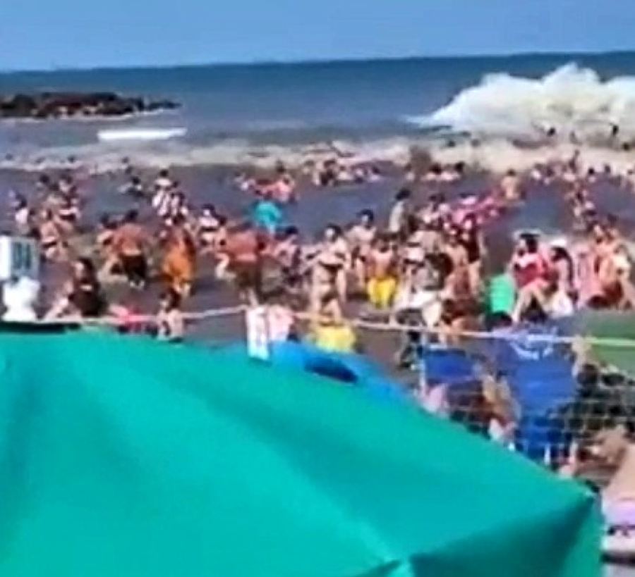 'Meteotsunami' causa estrago na Argentina