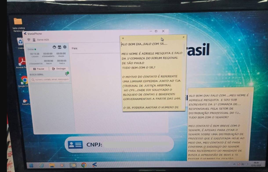 Polícia fecha central de golpes na Faria Lima