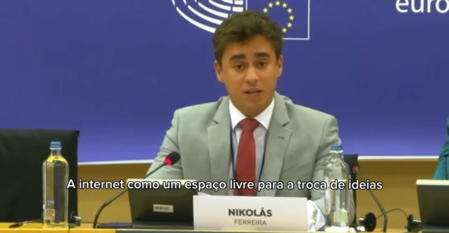 Nikolas Ferreira chama Alexandre de Moraes de “ditador” em entrevista na Europa