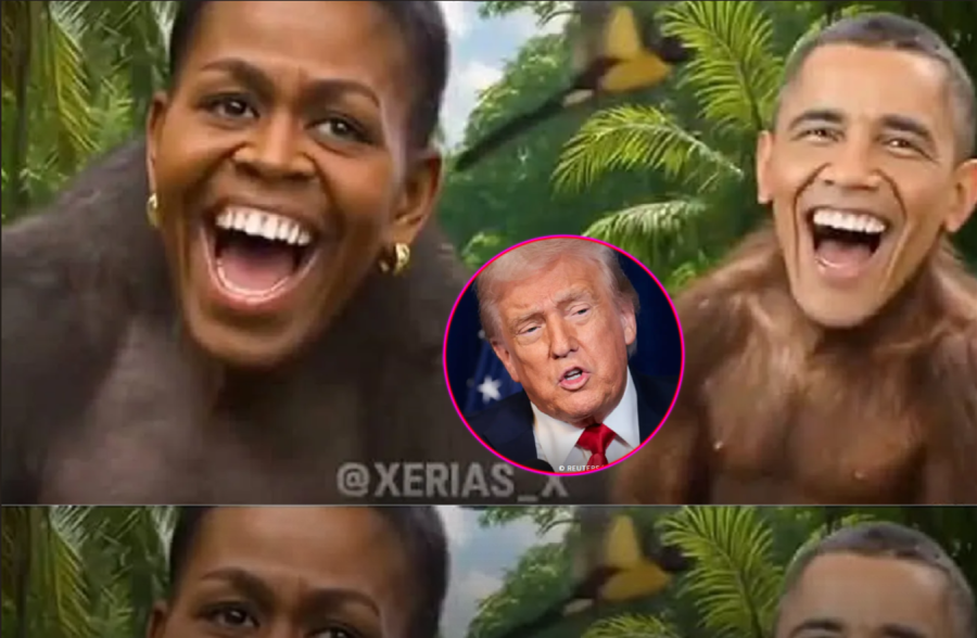 Casa Branca remove vídeo de Trump que mostra casal Obama como macacos