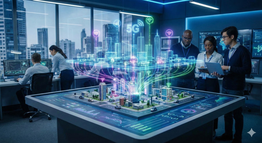 UniFacens abre inscrições para residência gratuita em Gêmeo Digital em 5G