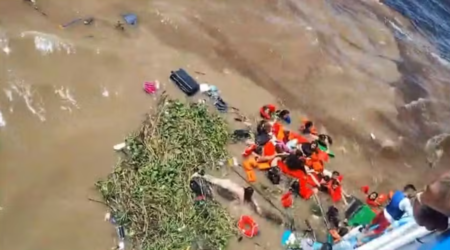 Naufrágio no Encontro das Águas deixa mortos e desaparecidos