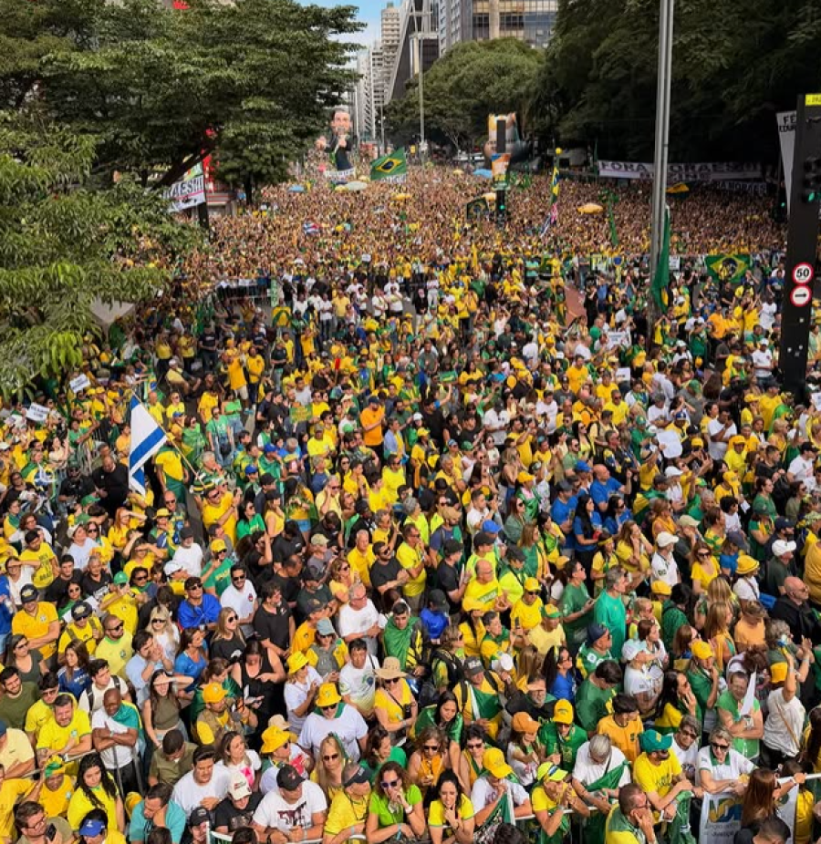 'Acorda Brasil': manifestação organizada por Nikolas reúne cerca de 22 mil pessoas na Paulista