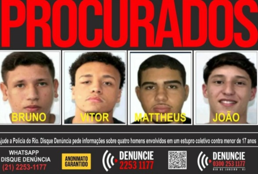 Dois Foragidos se Entregam no Caso de Estupro Coletivo no Rio
