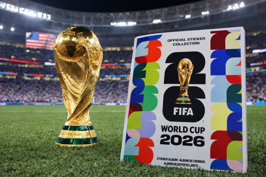 Álbum da Copa 2026 terá quase mil figurinhas e 112 páginas