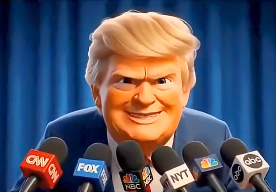 Irã usa “Divertidamente do mal” em vídeo de IA para provocar Trump e citar Epstein