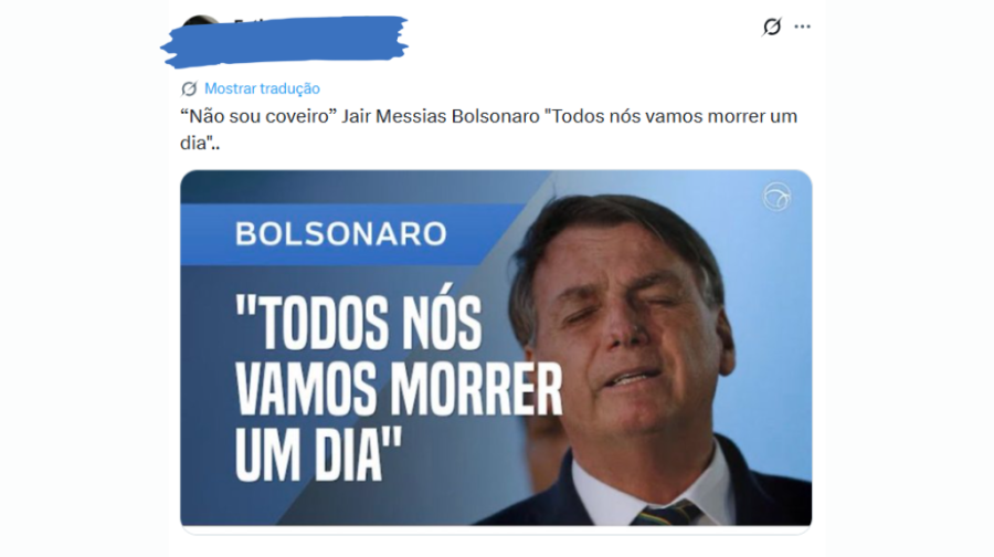 Internado em estado grave, falas de Bolsonaro durante pandemia voltam a viralizar