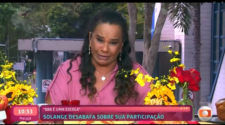Solange chora e pede perdão após falas no BBB 26
