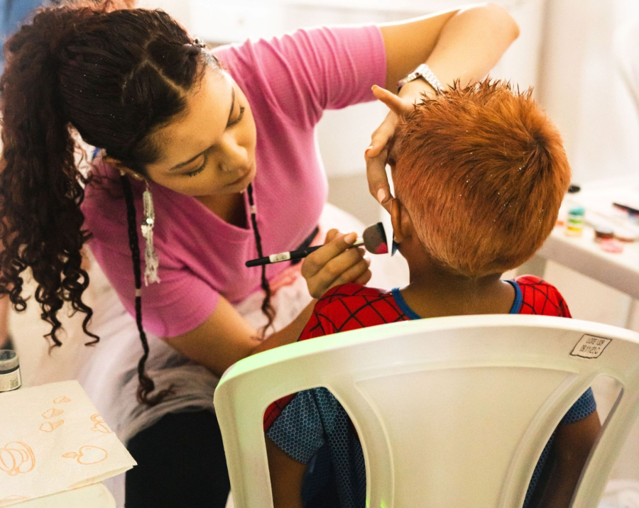 Shopping Cidade Sorocaba promove pintura facial gratuita para crianças na Páscoa