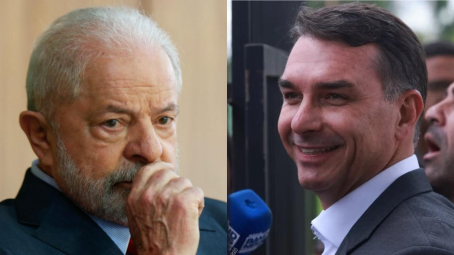Pesquisa mostra rejeição maior de Lula em relação à Flávio Bolsonaro
