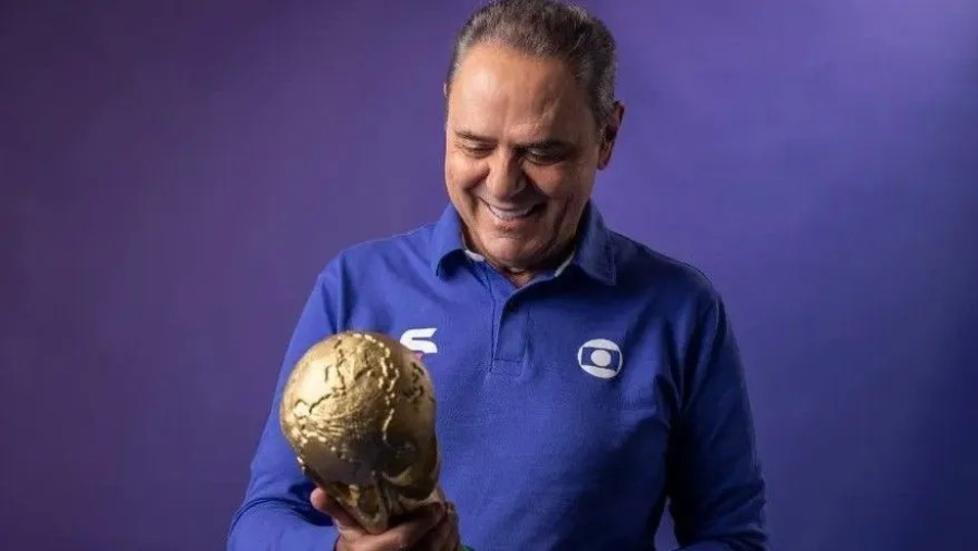 Narrador da Globo não estará na Copa 