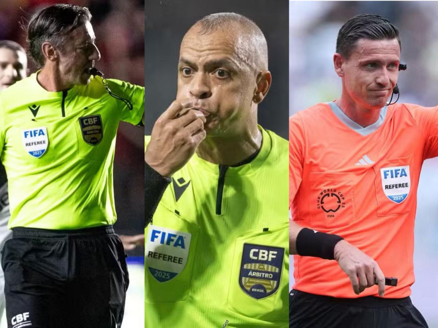 Raphael Claus, Ramon Abatti Abel e Wilton Sampaio: os árbitros brasileiros na Copa 