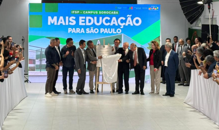 AO VIVO: acompanhe evento de Lula em Sorocaba para inaugurar campus da IFSP