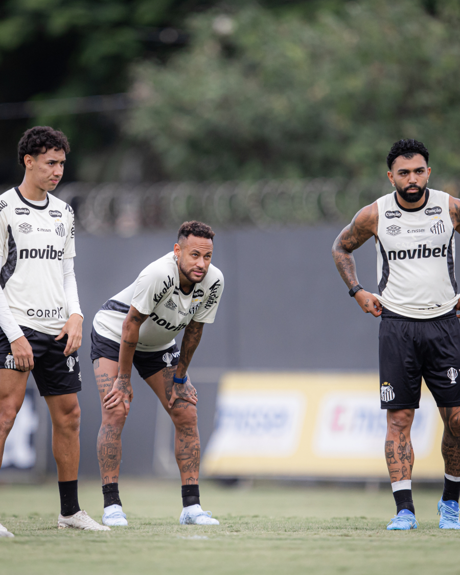 Neymar e Gabigol estreiam pelo Santos hoje na Sulamericana