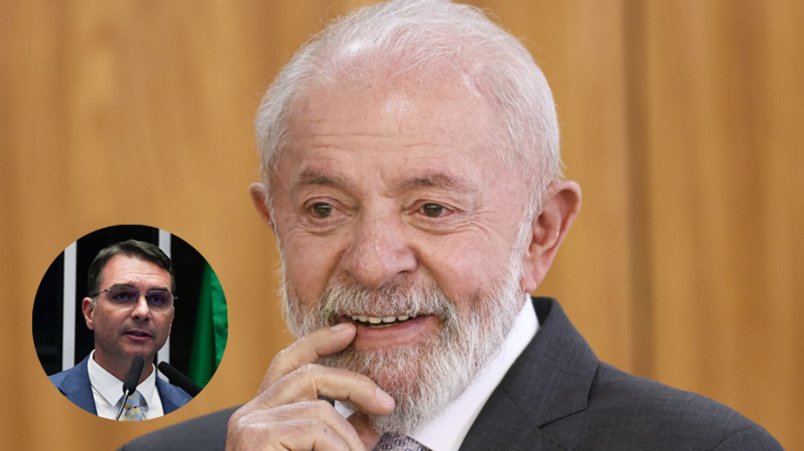 Lula lidera cenários de 2º turno e vence Flávio Bolsonaro, aponta CNT/MDA