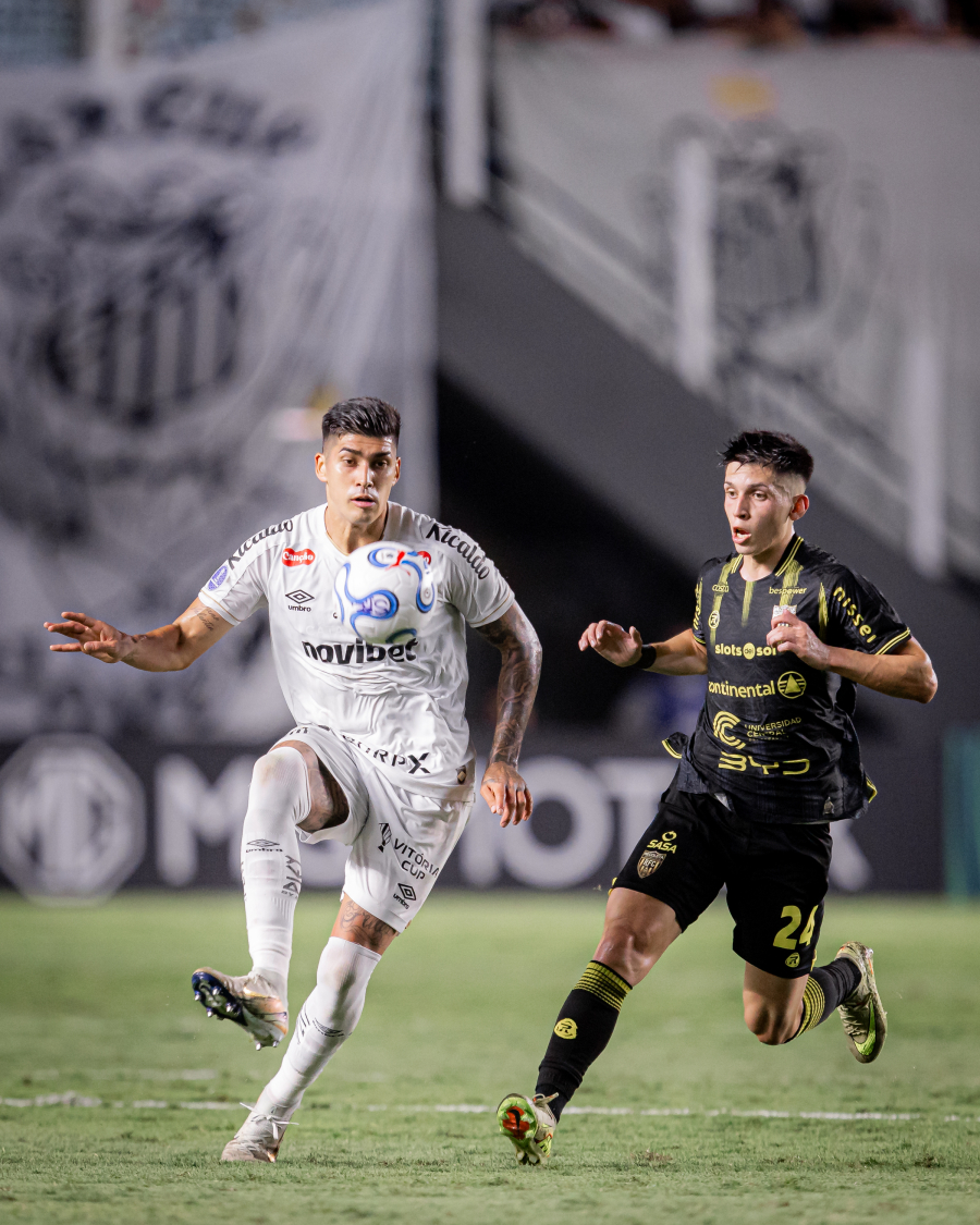 Santos decepciona e só empata com modesto time reserva do Recoleta (PAR) 
