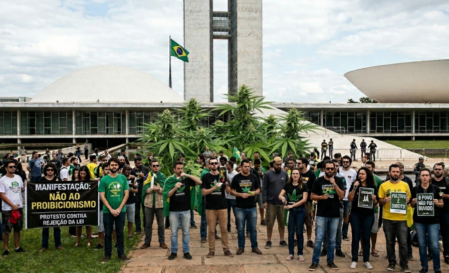 Sugestão para permitir uso e cultivo pessoal de maconha é rejeitada