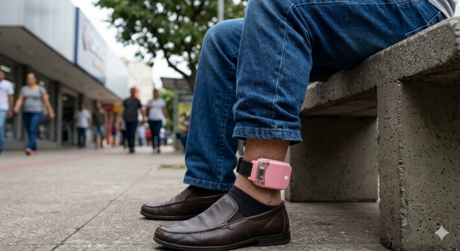 Deputada quer que agressores de mulheres usem tornozeleira eletrônica rosa