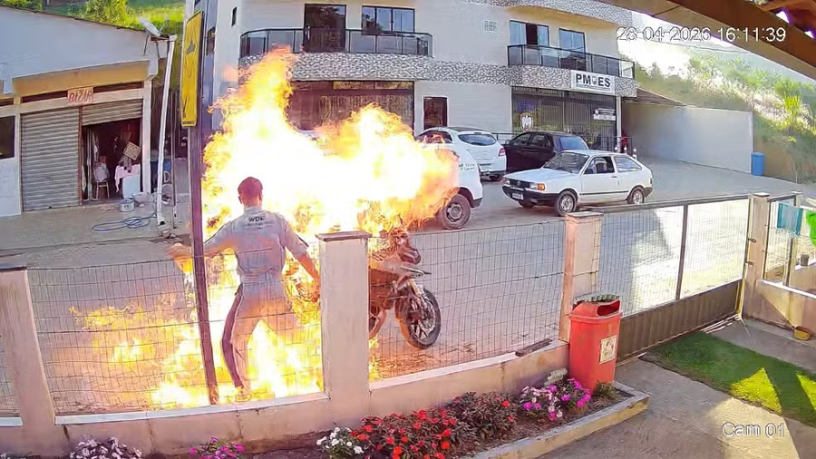 Morre mãe de homem que ateou fogo em moto durante abordagem da PM no ES