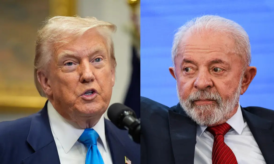 Lula chega à Casa Branca para encontro com Trump