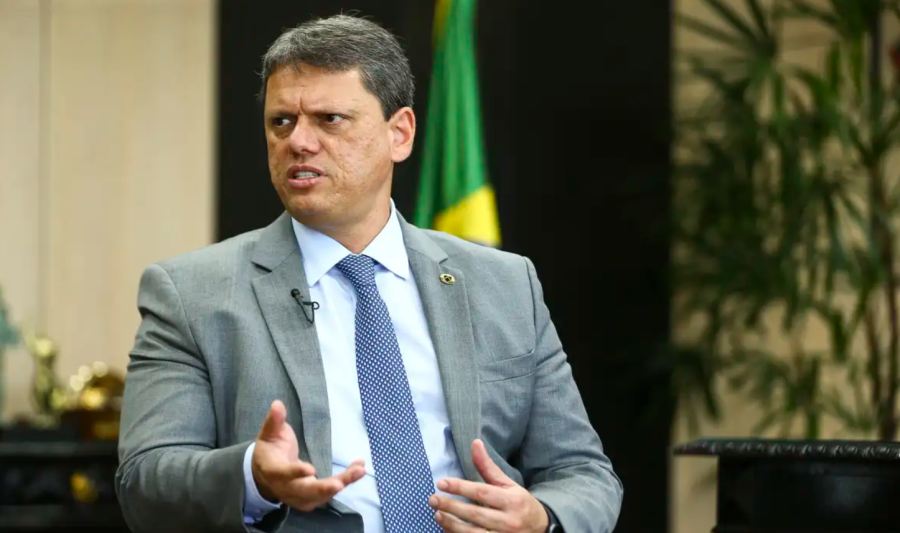 Tarcísio de Freitas diz que André do Prado será o candidato mais votado de SP