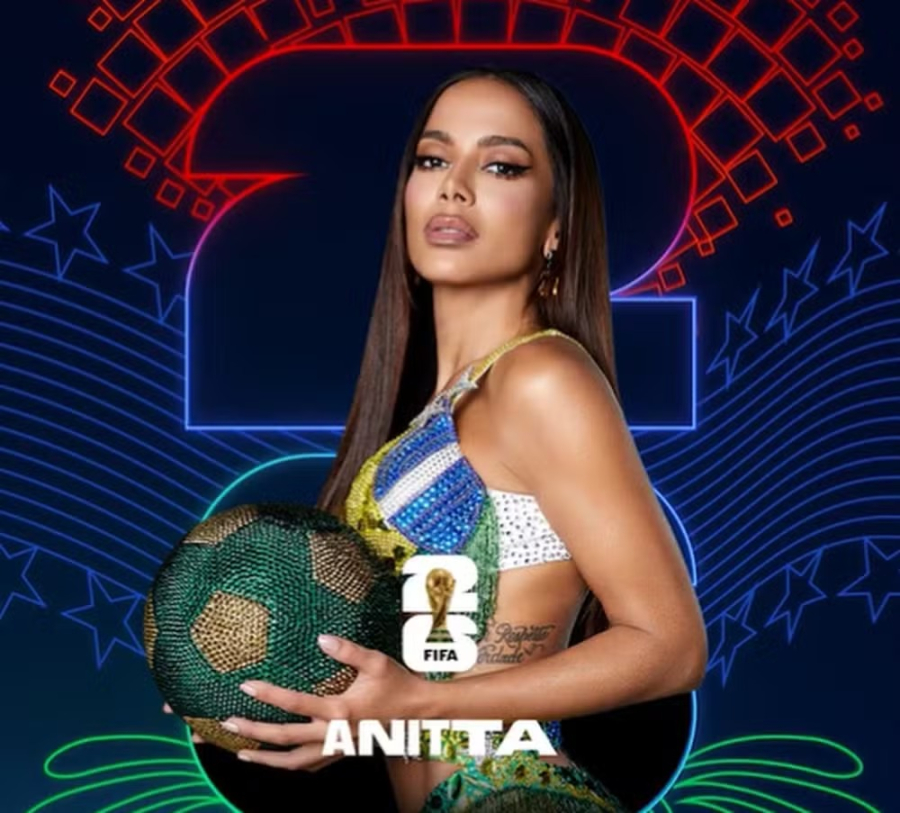 Fifa anuncia que Anitta será uma das atrações em abertura da Copa do Mundo