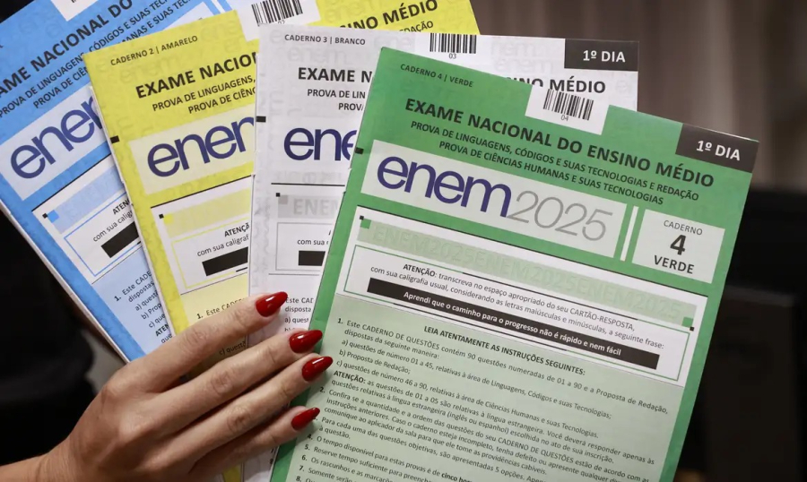 Enem terá inscrição automática para alunos do 3º ano da rede pública