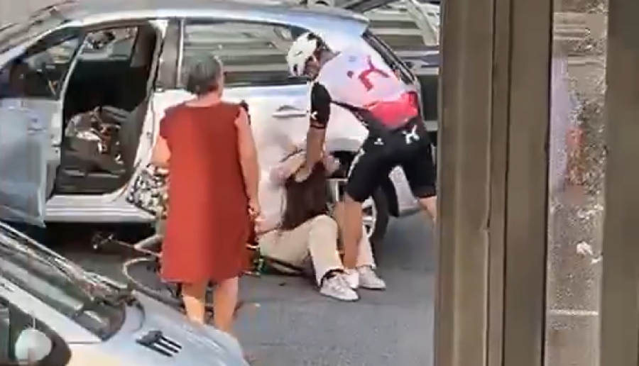 Mulher é agredida por ciclista após discussão no trânsito em Portugal