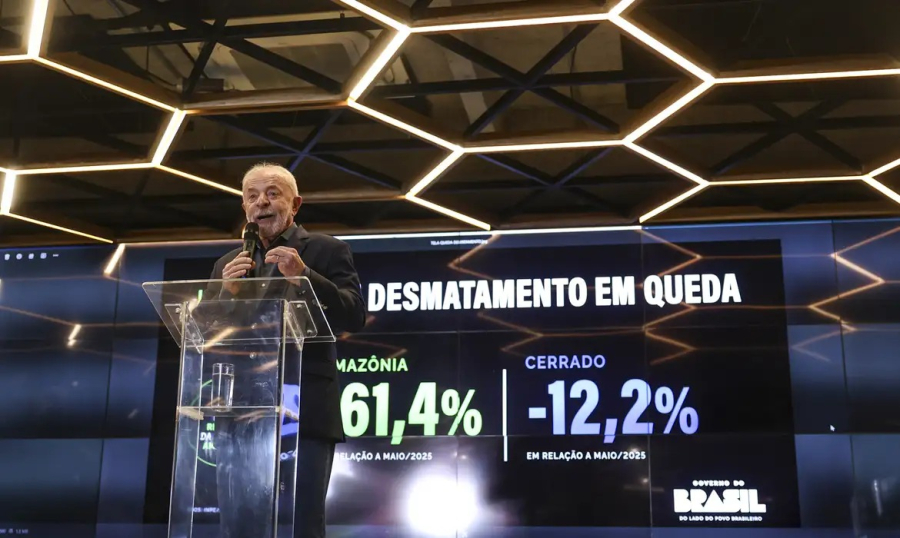 Desmatamento na Amazônia cai 61,4% em maio de 2026