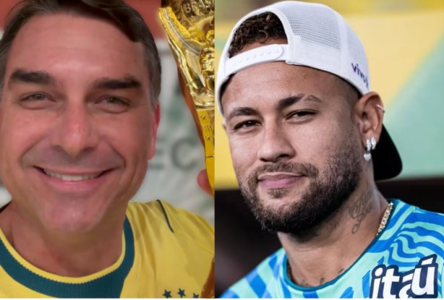 Flávio sai em defesa de Neymar após críticas de Lula