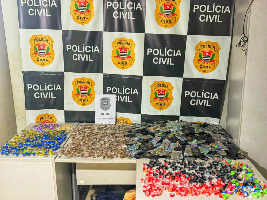 Homem é preso com mais de 2 mil porções de drogas em “casa bomba”