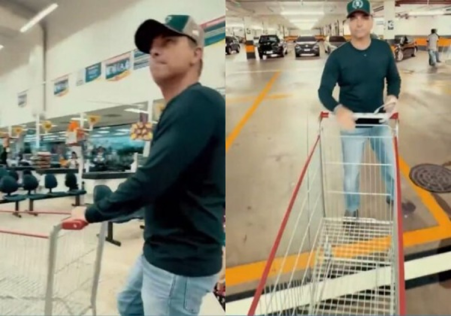 Flávio Bolsonaro critica alta dos preços em supermercado e diz que poder de compra diminuiu