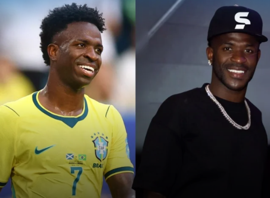 Novo visual de Vini Jr divide opiniões nas redes