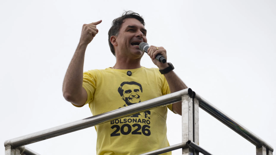 Flávio Bolsonaro oficializa candidatura à presidência da república neste sábado em São Paulo