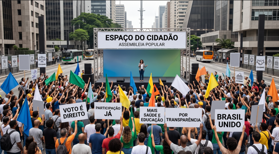 Propaganda eleitoral nas ruas começa neste domingo