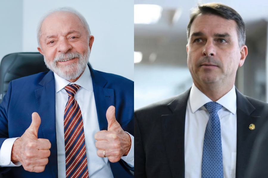 Datafolha: Lula tem 47% das intenções de voto no 2º turno; Flávio, 43%