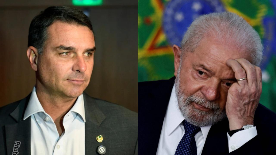 Flávio Bolsonaro aparece a frente de Lula no 2º Turno