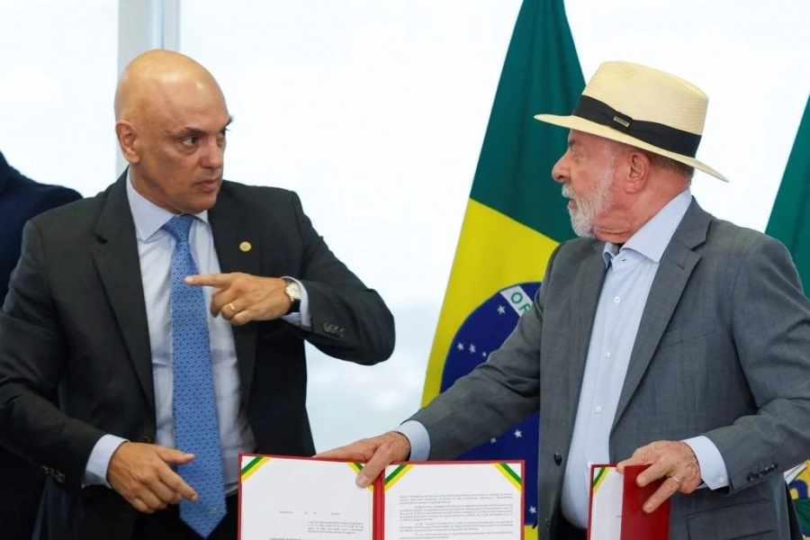 Lula diz que não era presidente quando Alexandre de Moraes foi escolhido para o STF