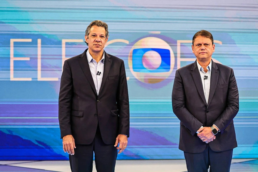 Campanha de Tarcísio avalia debate “morno” mas positivo contra Haddad 