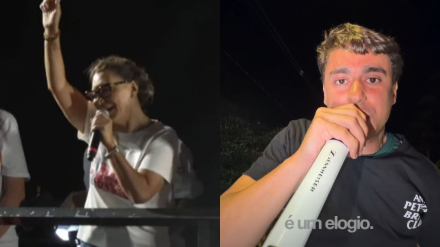 Após ser chamado de “piá de bosta”, Nikolas reage e provoca Janja